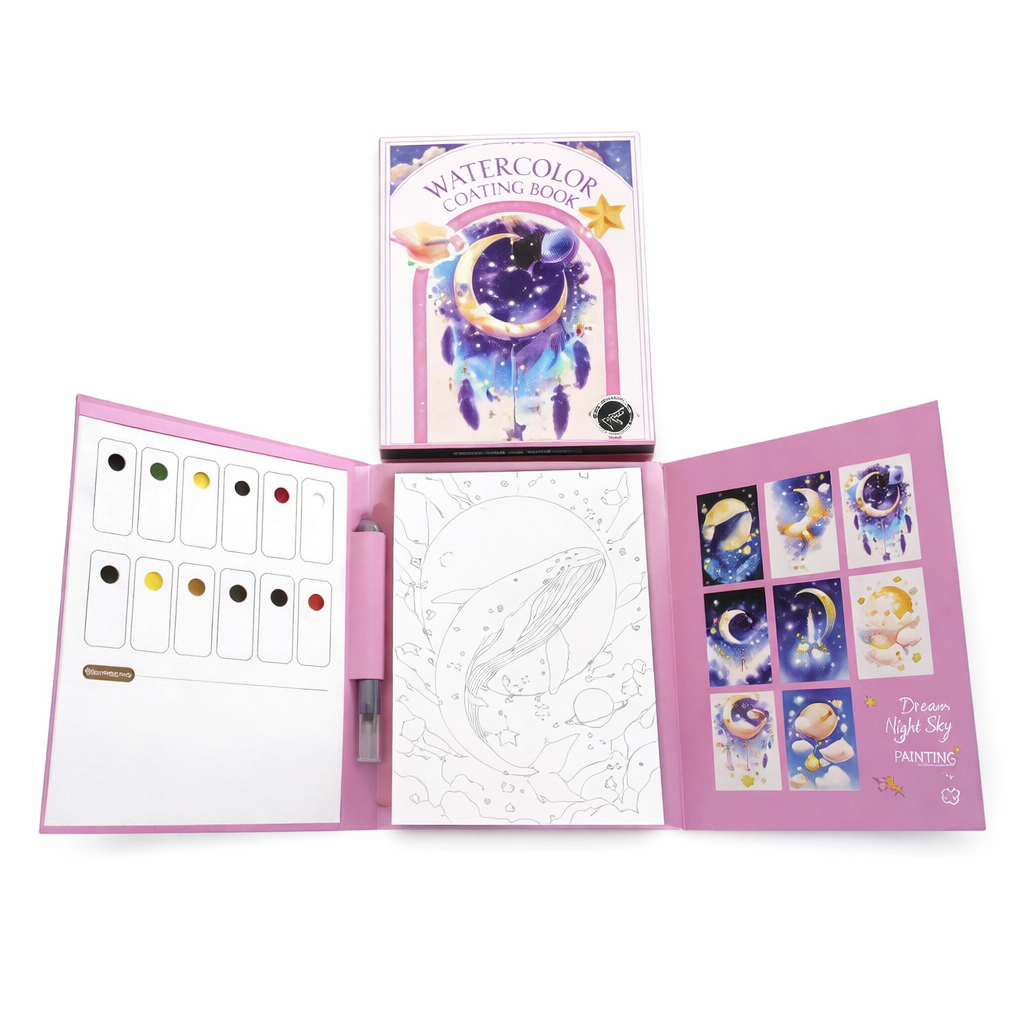 Kids WaterColoring Book