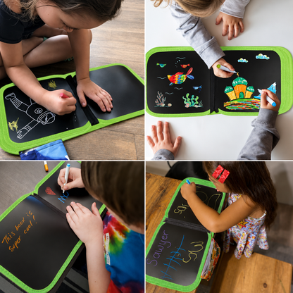 Kids Erasable Doodle Book