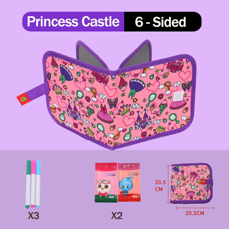Kids Erasable Doodle Book