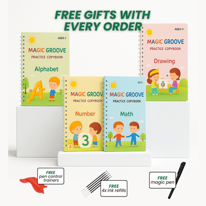 MagicGroove™ – Master Letters, Numbers & Focus