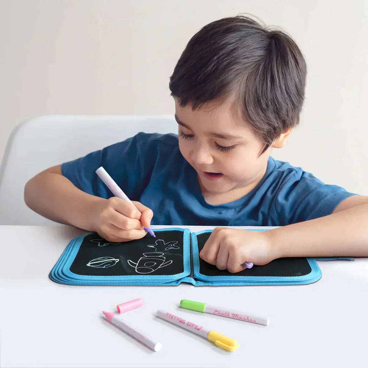 Kids Erasable Doodle Book