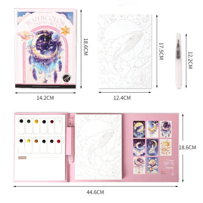 Kids WaterColoring Book