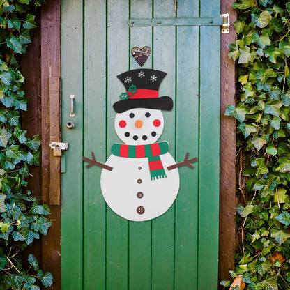 Felt Snowman