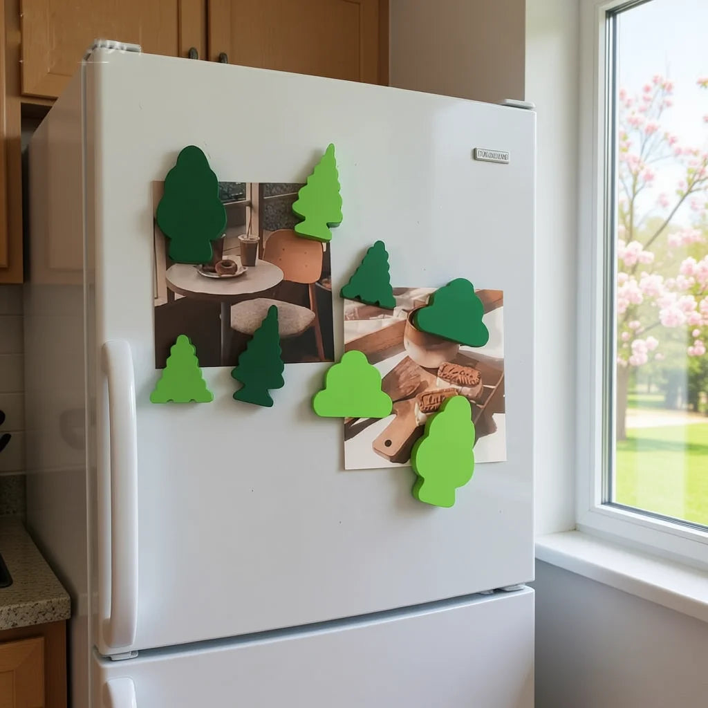 Magnetic Wooden Trees