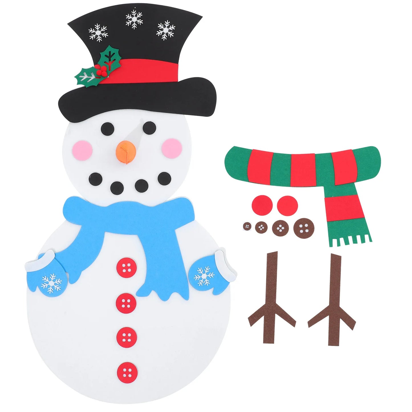 Felt Snowman
