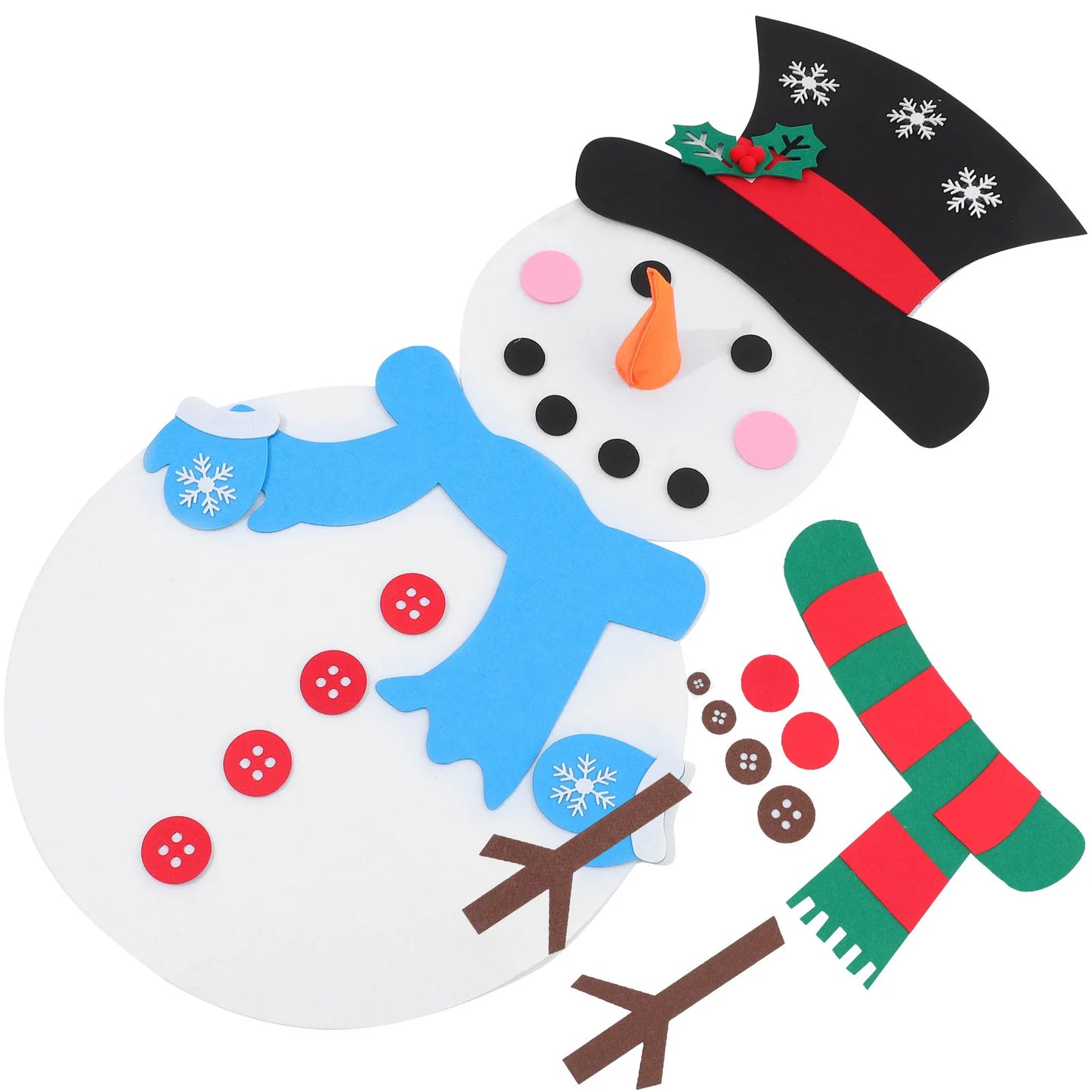 Felt Snowman