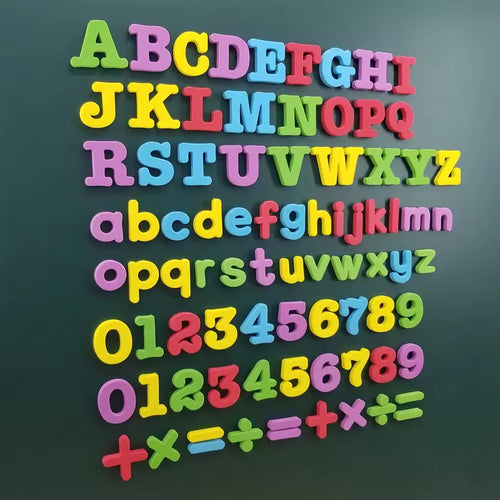 Magnetic  Letters & Numbers