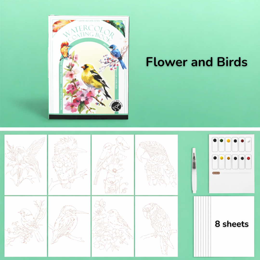 Kids WaterColoring Book