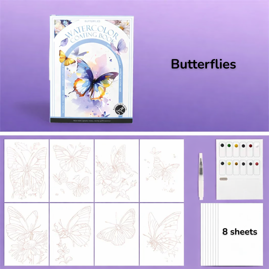 Kids WaterColoring Book