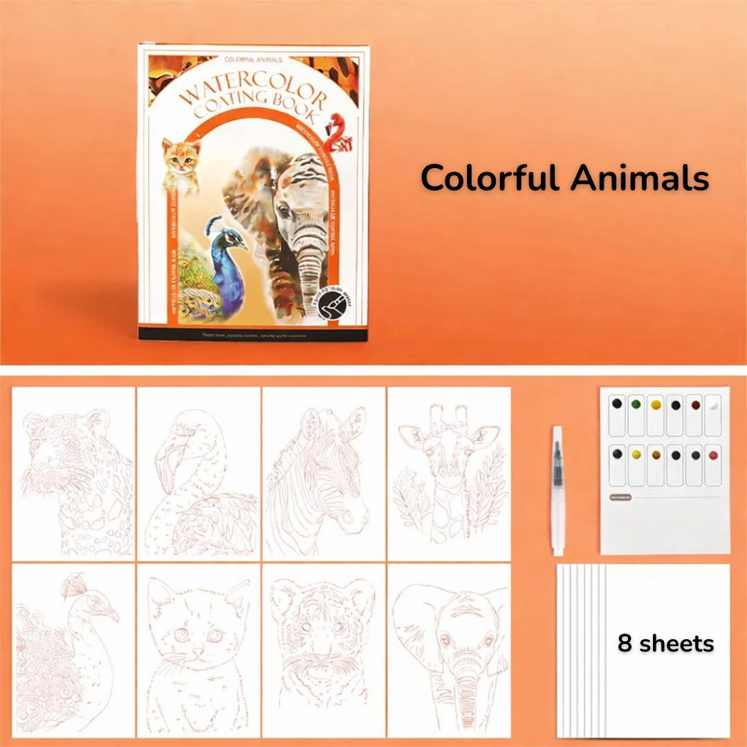 Kids WaterColoring Book